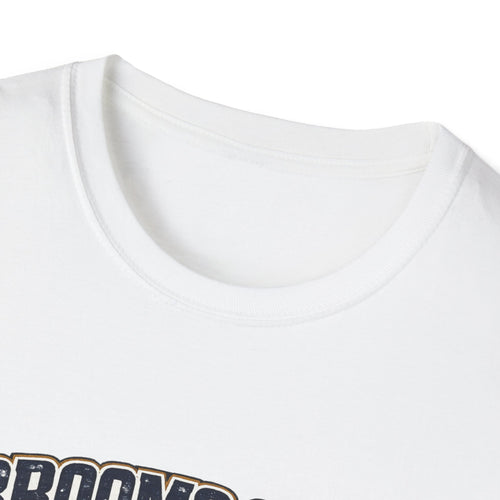 Brooms Out in the Bronx T-Shirt — Vintage Baseball Broom Design